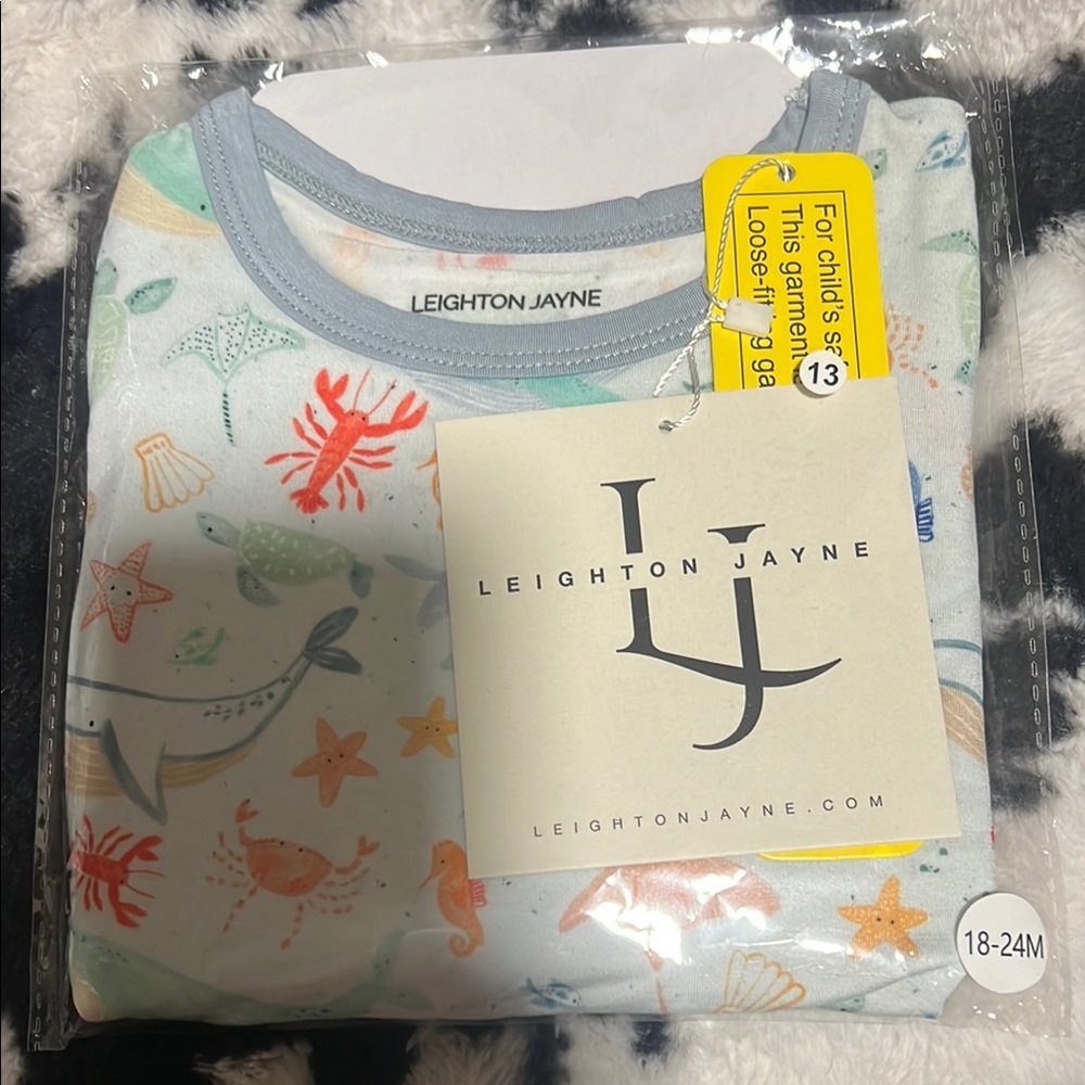 Leighton Jayne Sea Life long sleeve and pants bamboo